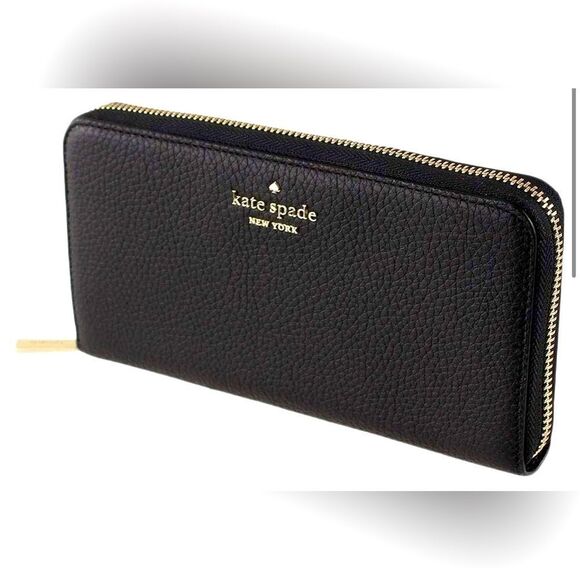 Kate Spade NY Continental Wallet - Black - Picture 1 of 9